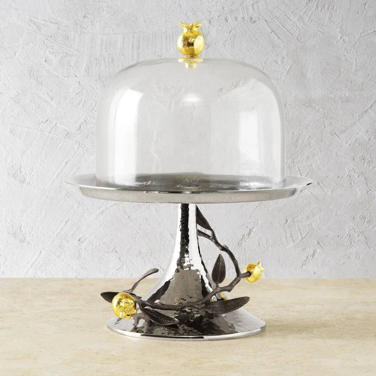 Michael Aram Pomegranate Pastry Dish with Dome Cake Stand, alternate view