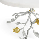Michael Aram Pomegranate Silver & Gold Cake Stand, alternate view