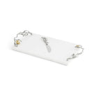Michael Aram Pomegranate Silver & Gold Cheese Board & Spreader Cheese Plate, alternate view