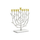 Michael Aram Pomegranate Silver & Gold Menorah Candelabra, alternate view