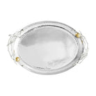Michael Aram Pomegranate Silver & Gold Oval Tray, alternate view