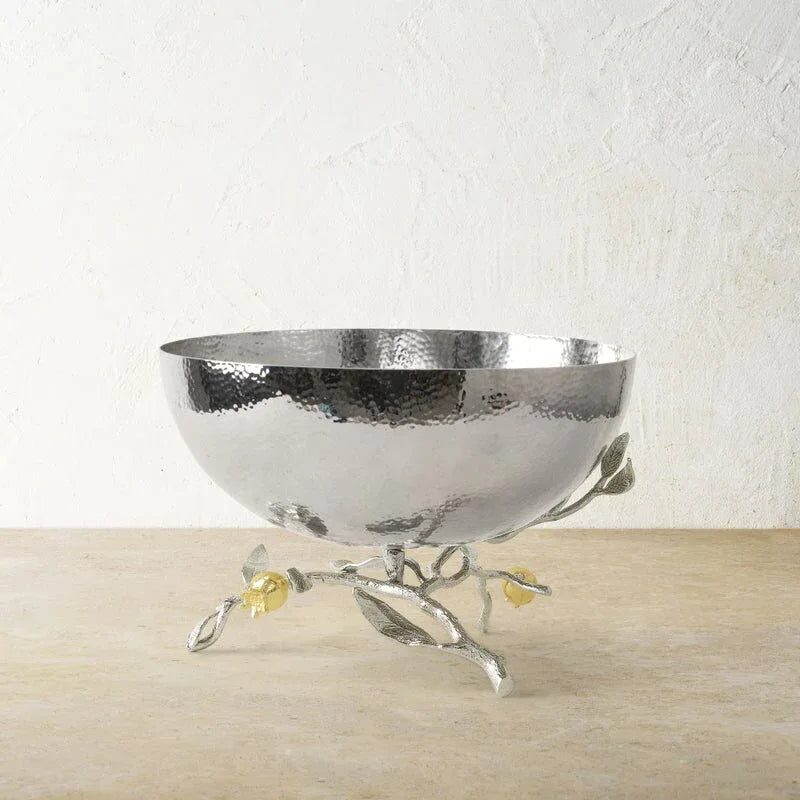 Michael Aram Pomegranate Silver & Gold Serving Bowl, alternate view