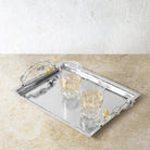 Michael Aram Pomegranate Silver & Gold Serving Tray, alternate view