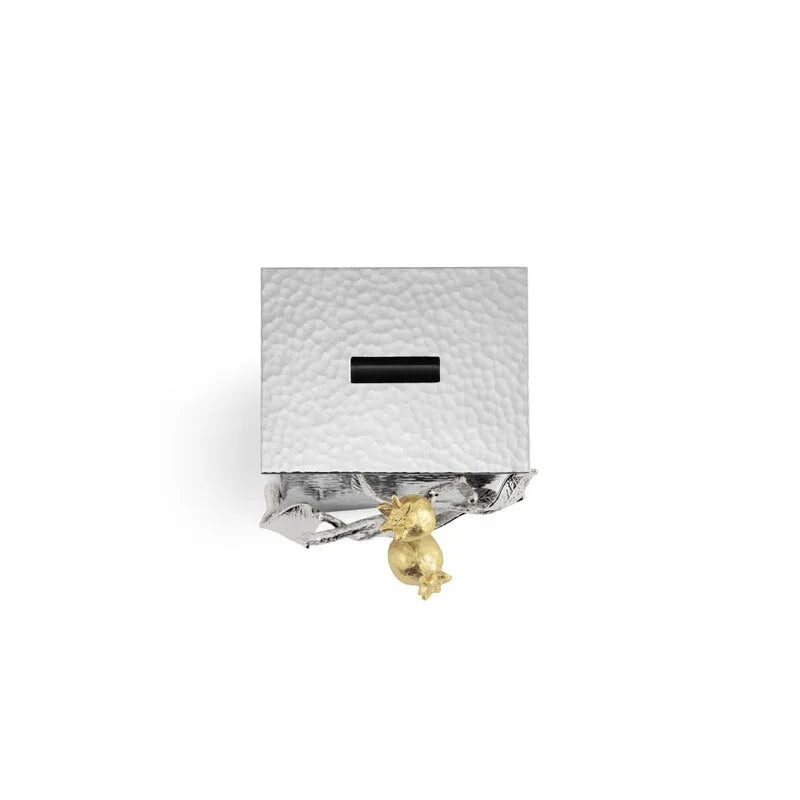 Michael Aram Pomegranate Silver & Gold Tzedakah Box, alternate view