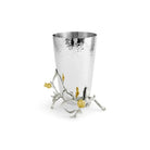 Michael Aram Pomegranate Silver & Gold Vase — Medium