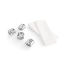Michael Aram Reflective Gift Set - Napkin Rings and Napkins S/4, alternate view