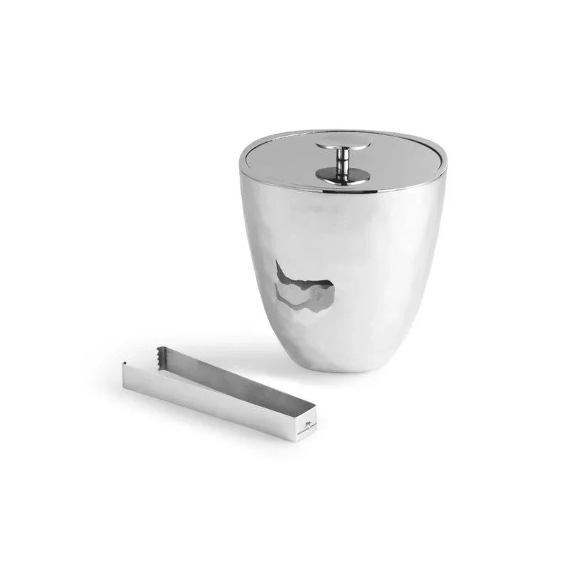 Michael Aram Reflective Ice Bucket with Tongs, alternate view