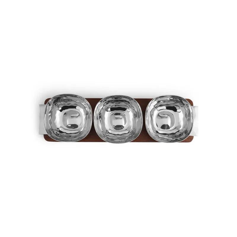Michael Aram Reflective Triple Bowl, alternate view