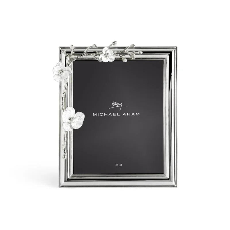 Michael Aram Silver Orchid 8x10 Frame