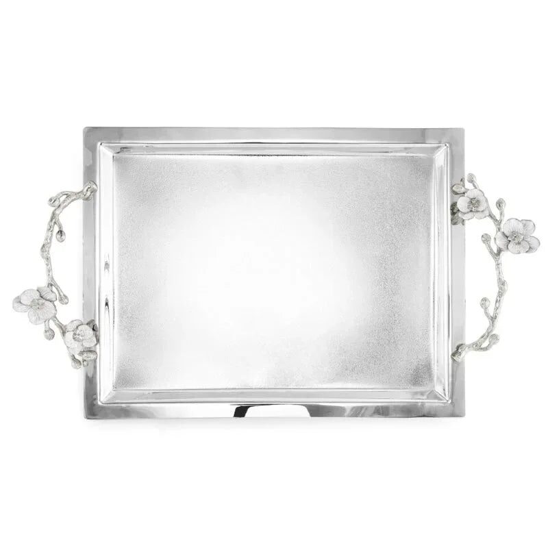 Michael Aram Silver Orchid Large Tray, alternate view