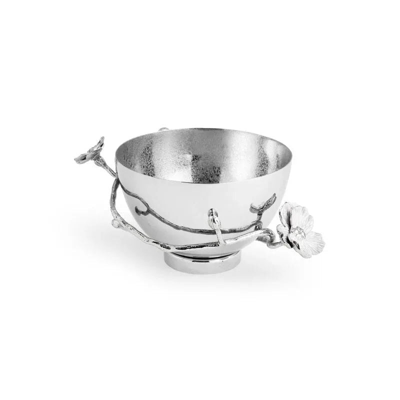 Michael Aram Silver Orchid Small Bowl