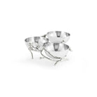 Michael Aram Silver Orchid Triple Bowl, view 2