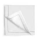 Michael Aram Silver Thread Saddlestitch Dinner Napkin Set
