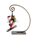 Michael Aram Skiing Santa Ornament, alternate view