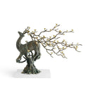 Michael Aram Stag Sculpture - Limited Edition, lifestyle view