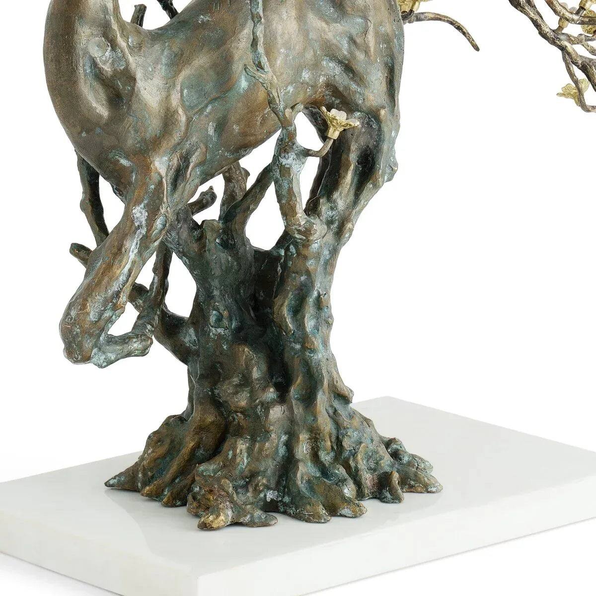 Michael Aram Stag Sculpture - Limited Edition, lifestyle view