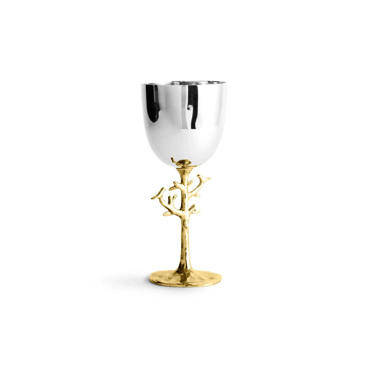Michael Aram Tree of Life Gold Kiddush Cup Goblet, alternate view