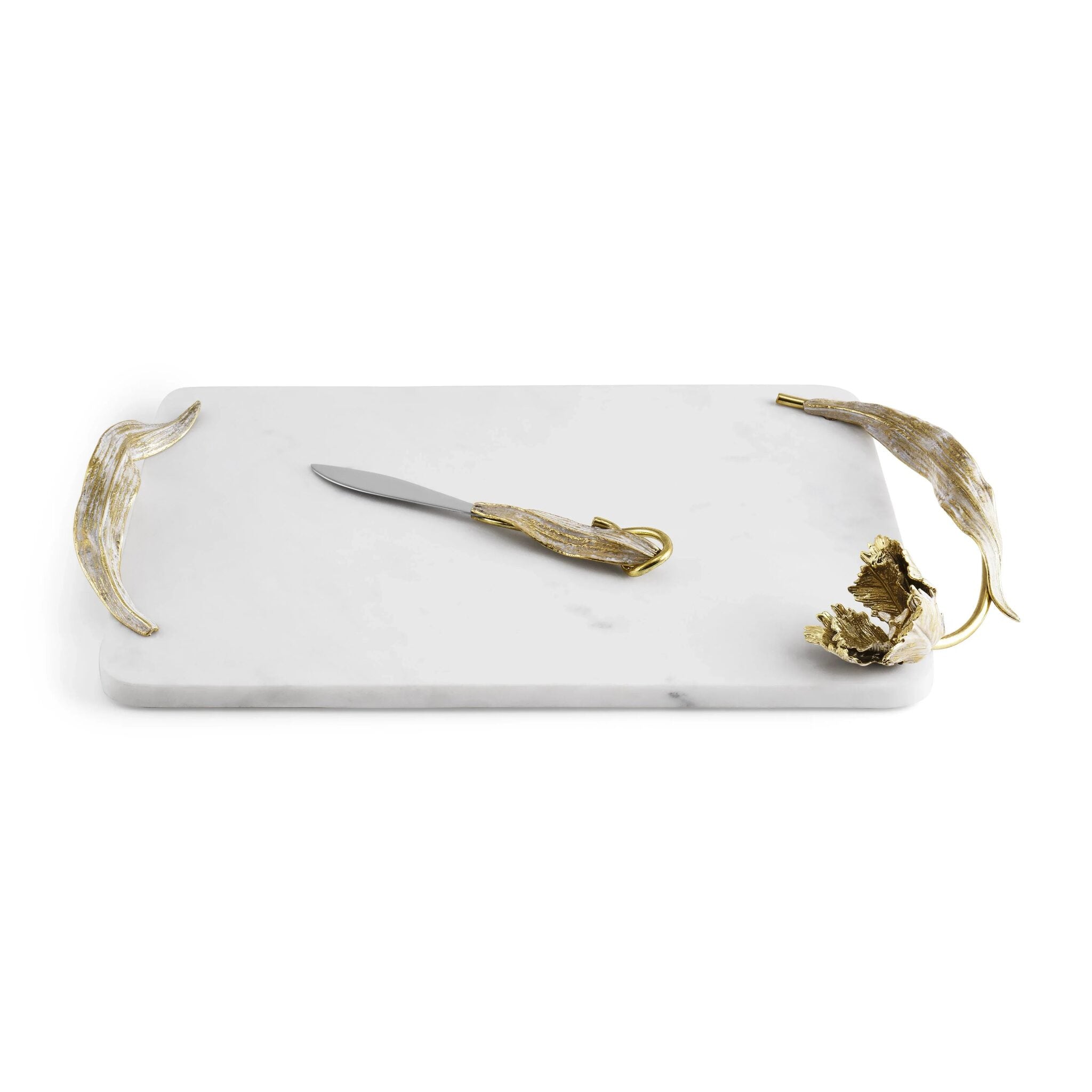 Michael Aram Tulip Cheese Board with Knife Cheese Plate