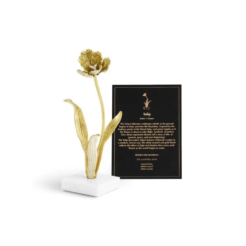 Michael Aram Tulip Decorative Object Sculpture, alternate view