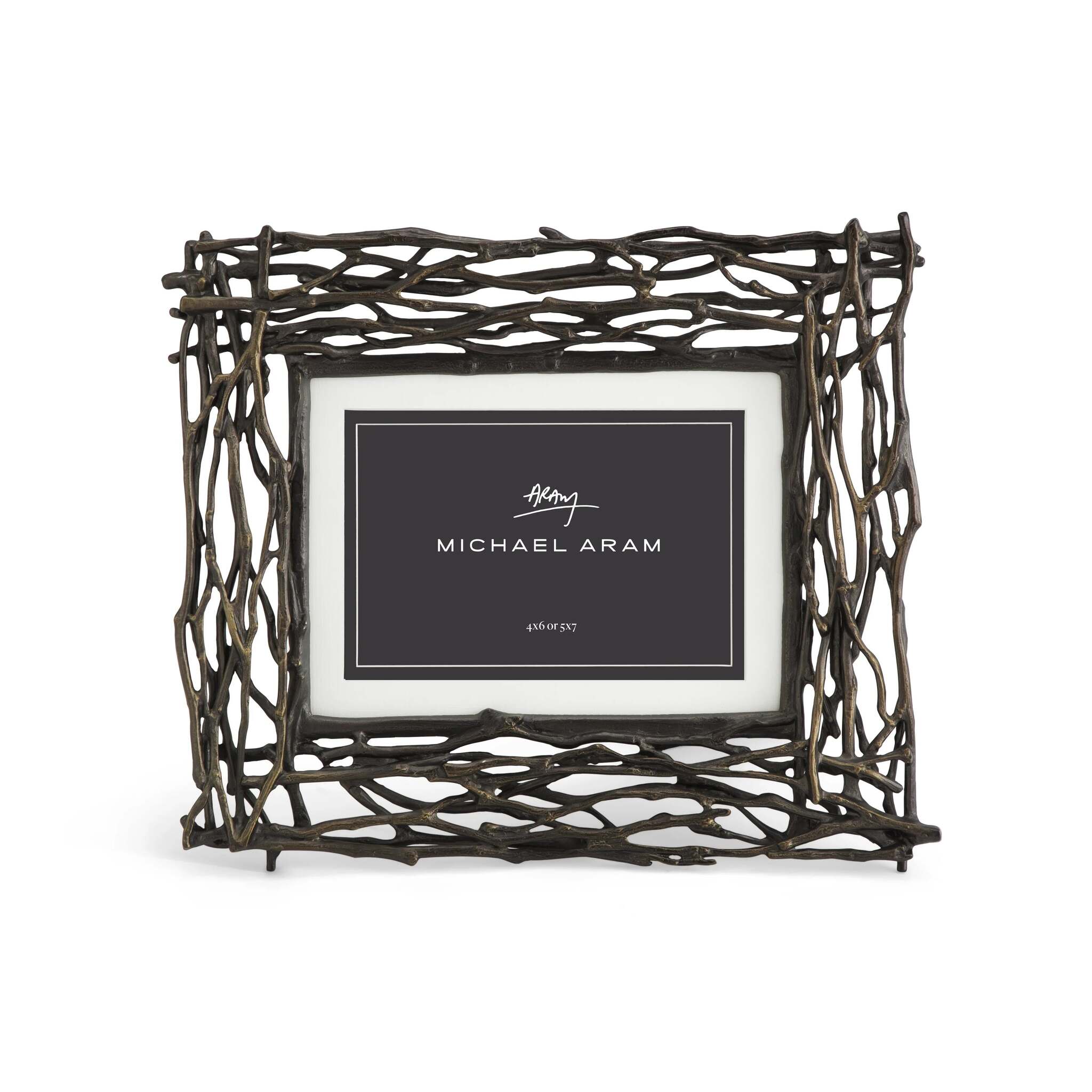 Michael Aram Twig Frame — Oxidized