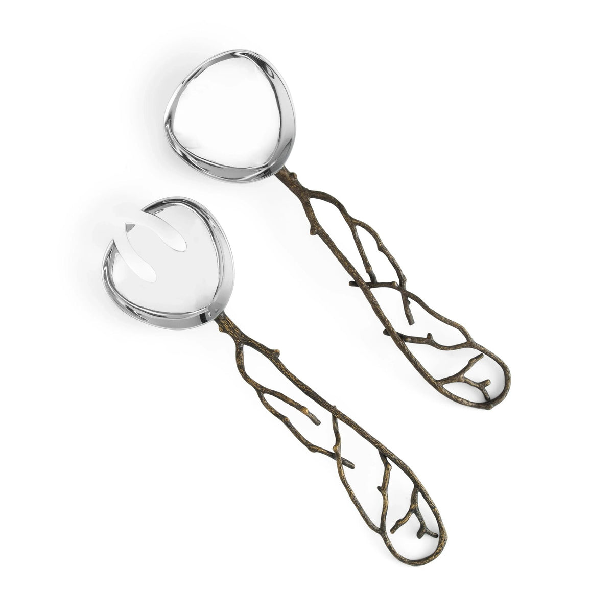 Michael Aram Twig Salad Serving Set, alternate view