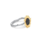 Michael Aram Vincent 15mm Ring with Diamonds - Black Diamonds, alternate view