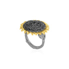 Michael Aram Vincent 25mm Ring with Black Diamonds, alternate view