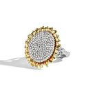 Michael Aram Vincent 25mm Ring with White Diamonds — 8