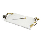 Michael Aram Vintage Bloom Cheese Board with Knife Cheese Plate, alternate view