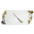 Michael Aram Vintage Bloom Cheese Board with Knife Cheese Plate, alternate view