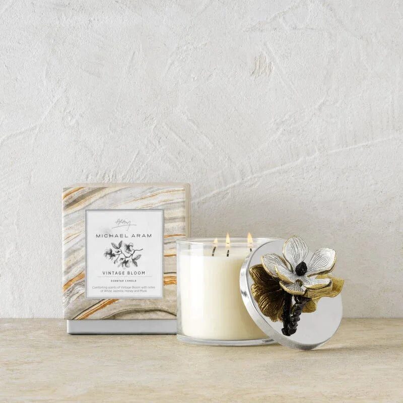 Michael Aram Vintage Bloom Scented Candle, 13.5 Oz., alternate view