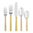 Michael Aram Wheat Gold 5-Piece Flatware Set