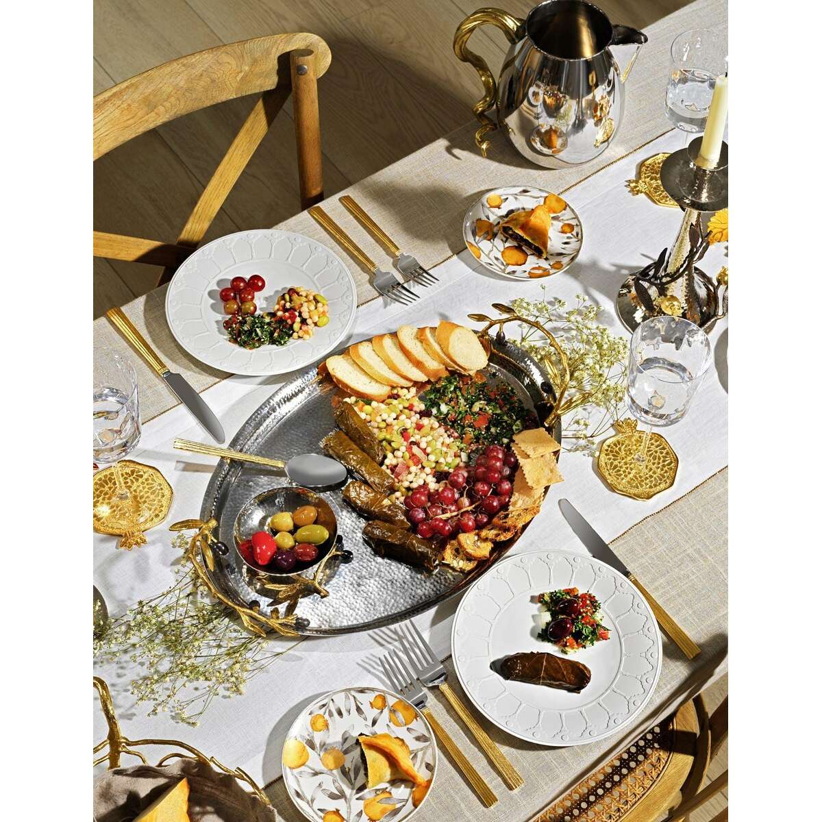 Michael Aram Wheat Gold 5-Piece Flatware Set, alternate view
