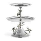 Michael Aram White Orchid 2-Tier Etagere Cake Stand