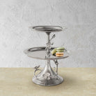 Michael Aram White Orchid 2-Tier Etagere Cake Stand, alternate view