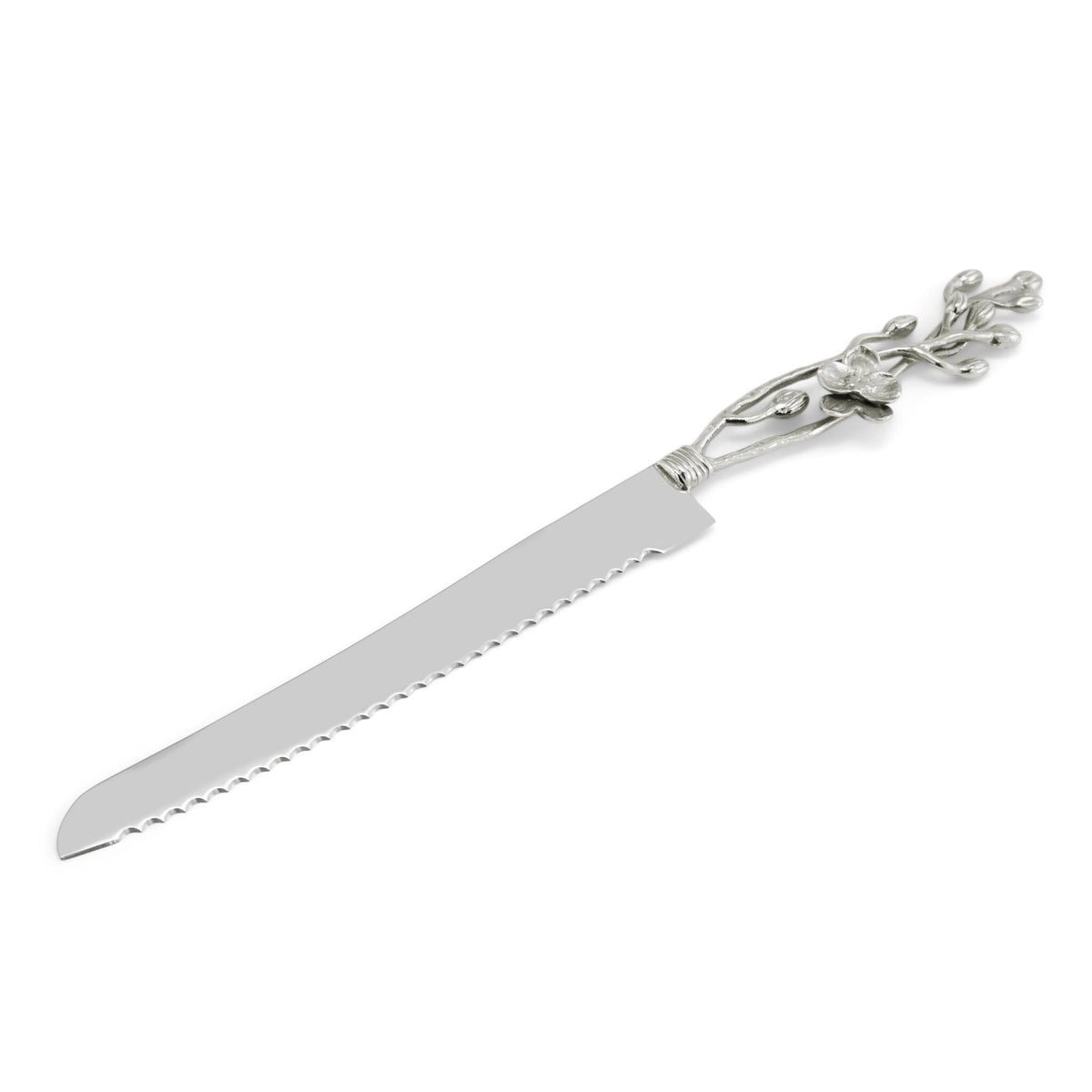 Michael Aram White Orchid Bread Knife Cheese Plate, alternate view