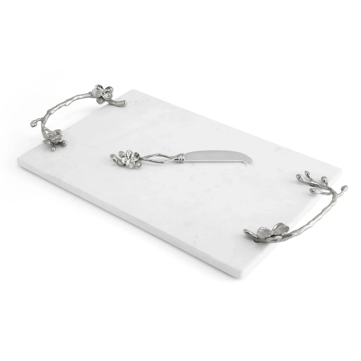 Michael Aram White Orchid Cheese Board with Knife Cheese Plate, alternate view