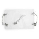 Michael Aram White Orchid Cheese Board with Knife Cheese Plate, alternate view