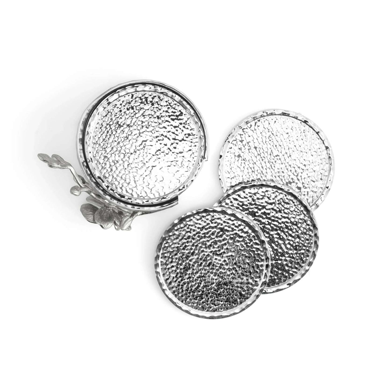 Michael Aram White Orchid Drink Coaster Set, alternate view
