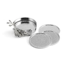 Michael Aram White Orchid Drink Coaster Set, alternate view