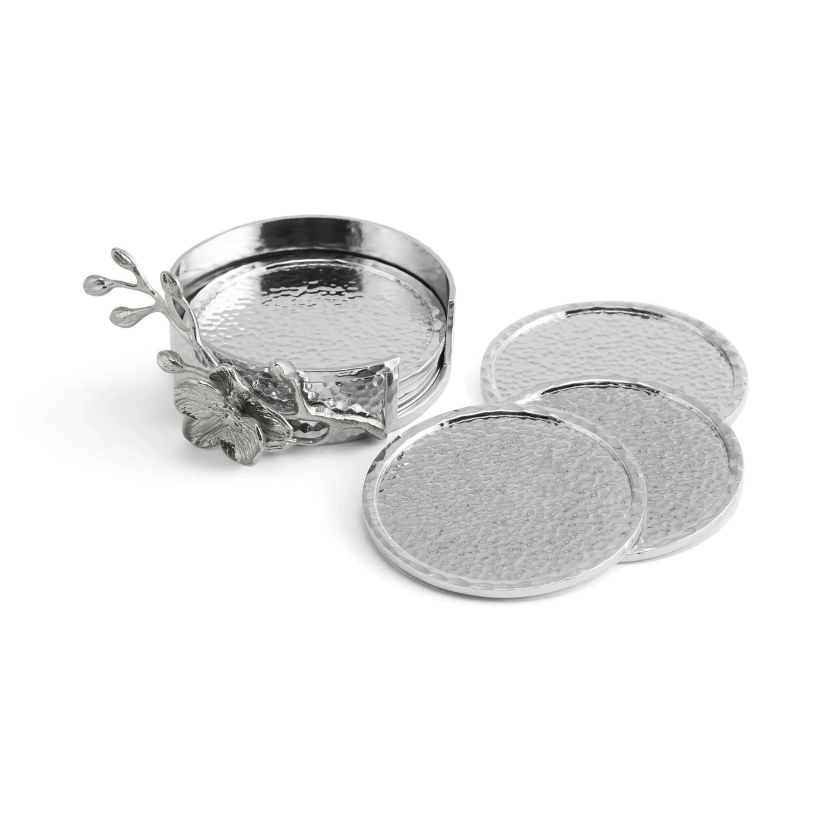 Michael Aram White Orchid Drink Coaster Set, alternate view