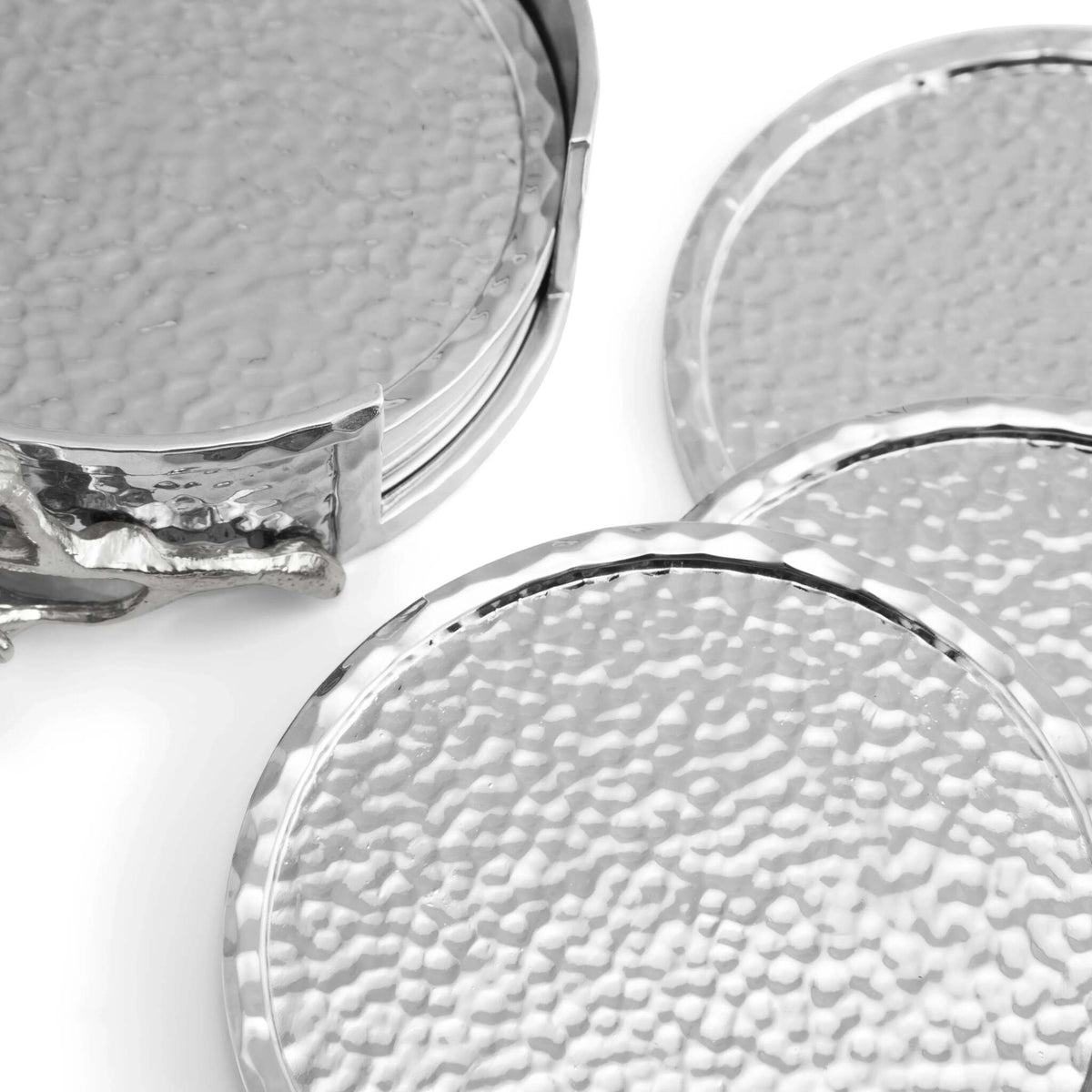 Michael Aram White Orchid Drink Coaster Set, alternate view