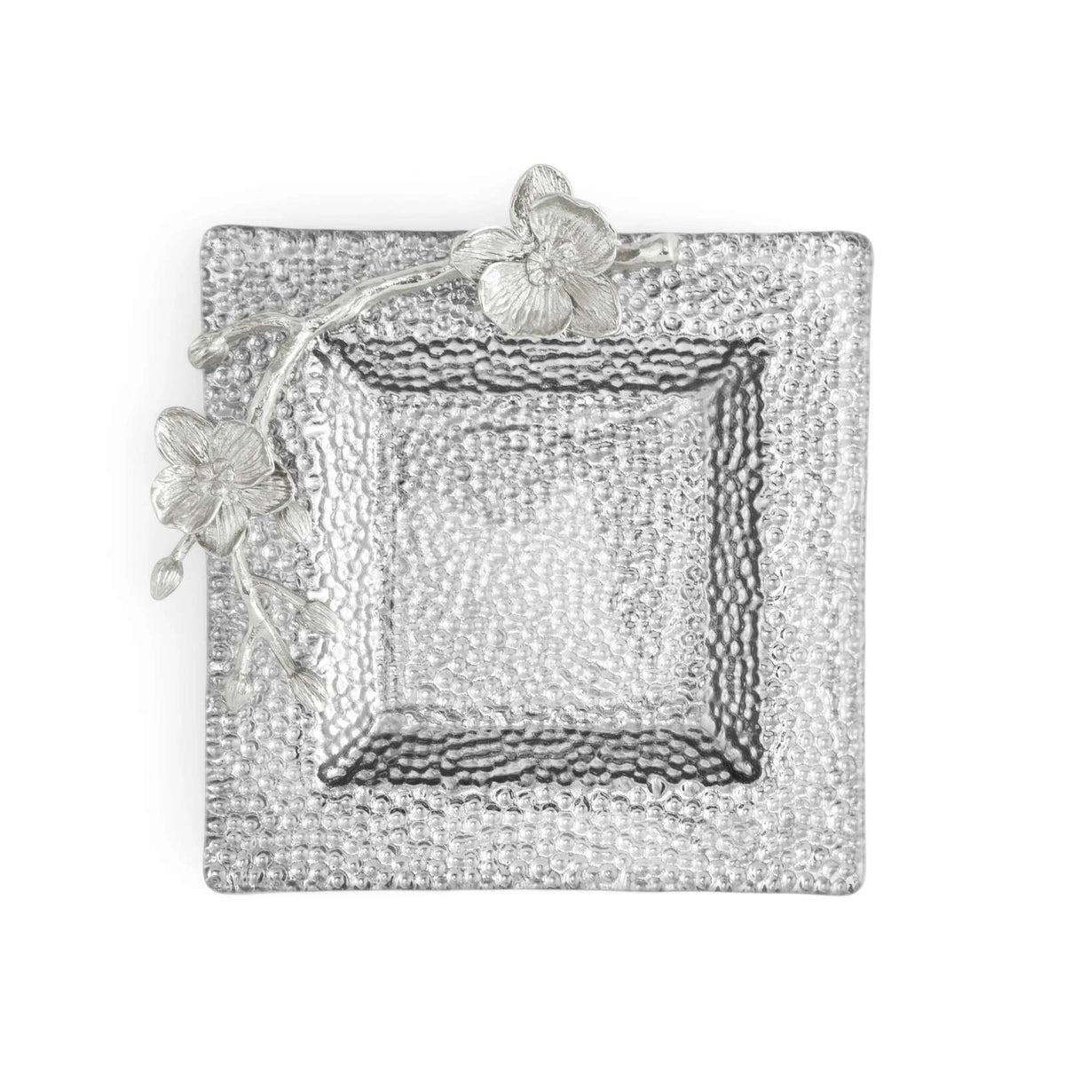 Michael Aram White Orchid Glass Snack Dish Snack Bowl, alternate view