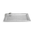 Michael Aram White Orchid Large Glass Tray Candy Dish