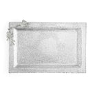 Michael Aram White Orchid Large Glass Tray Candy Dish, alternate view