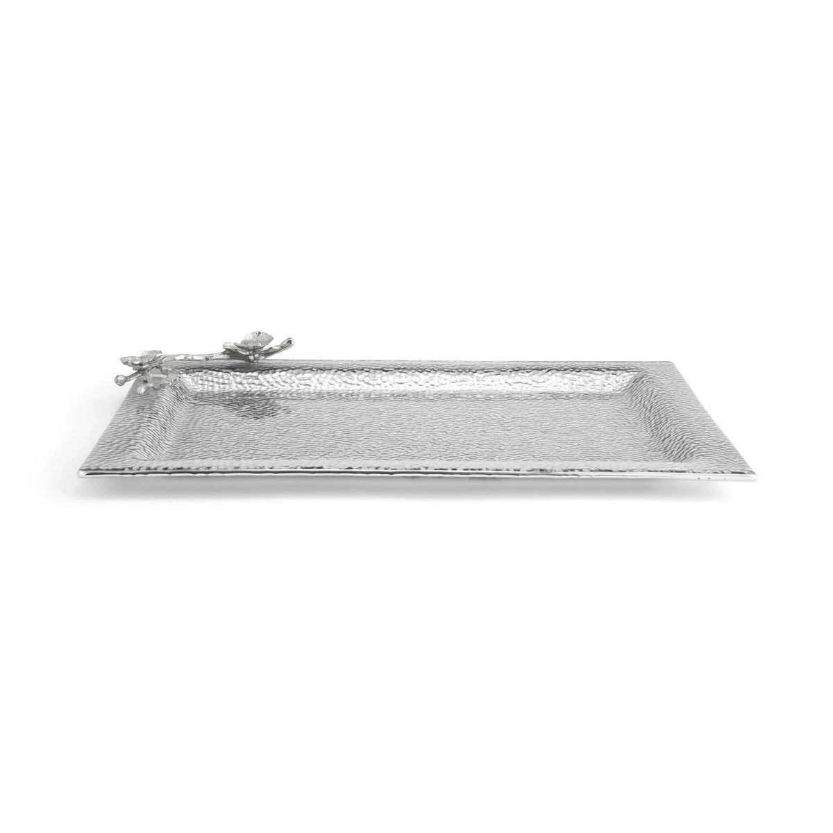 Michael Aram White Orchid Large Glass Tray Candy Dish, alternate view