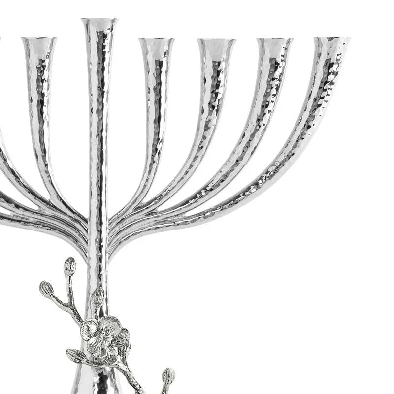 Michael Aram White Orchid Menorah, 11" Tall, view 5
