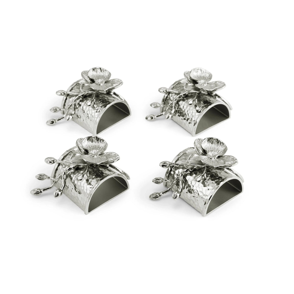 Michael Aram White Orchid Napkin Ring Set, alternate view