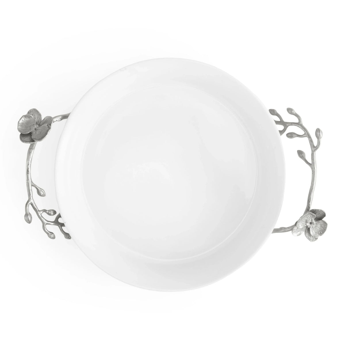 Michael Aram White Orchid Pie Dish Pie Pan, alternate view