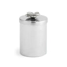 Michael Aram White Orchid Round Container Decorative Jar
